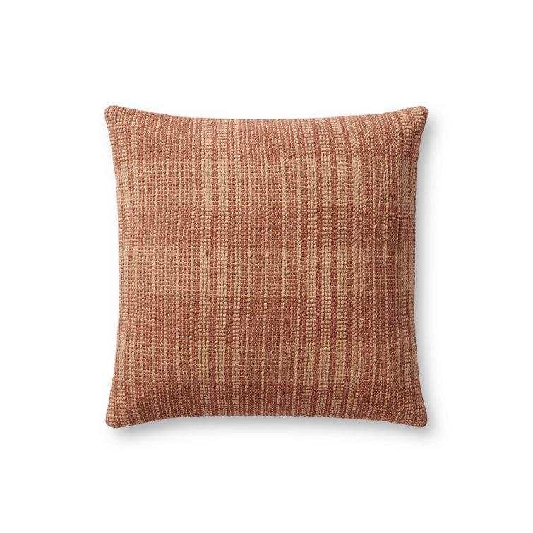 Magnolia Home By Joanna Gaines X Loloi Penelope Terracotta Pillow Wayfair